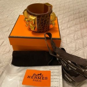 Bracelet Cuir Collier De Chien V2 Alligator Missi